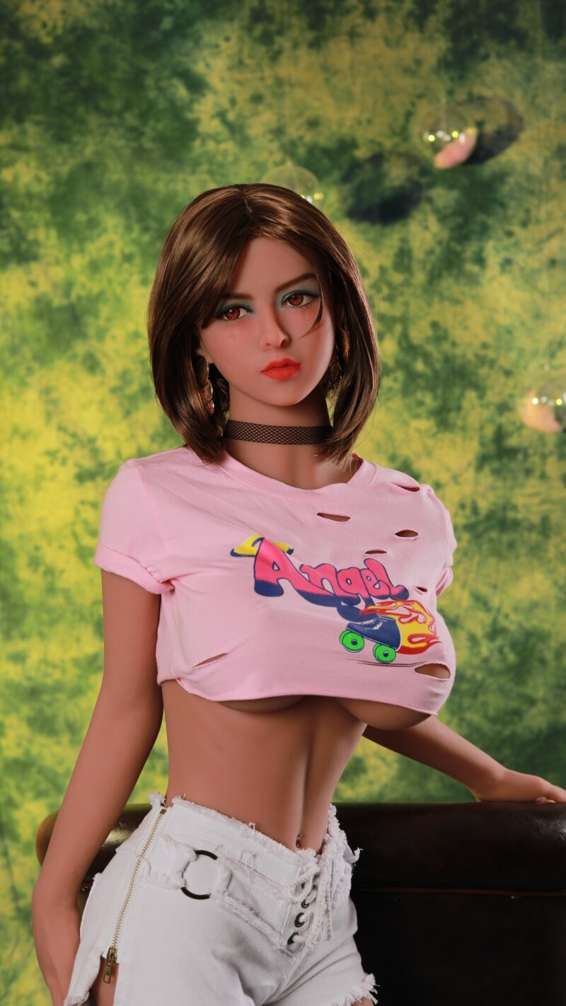 "Aubrey 148cm (4'10) Petite Companion Doll green eyes image"