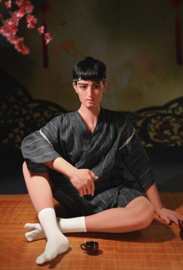 "Kenji 165cm (5'5) Gentle Asian Companion Doll realistic companion doll image"