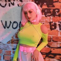 "Luna 163cm (5'4) Neon Chic Companion Doll discreet shipping image"
