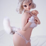 "None playful catgirl doll image"