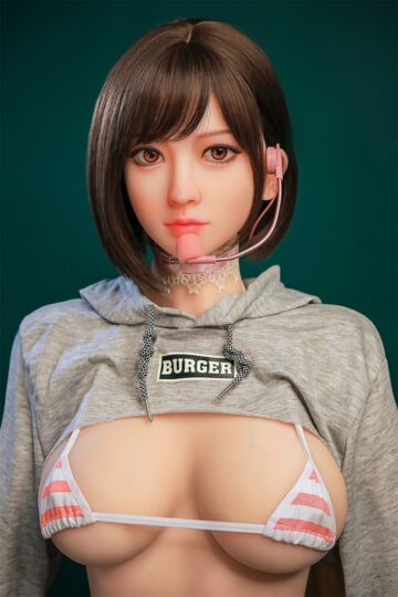"Mina 165cm (5'5) Playful Realistic Companion Doll standing feet doll image"