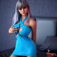 Mira 158cm (5'2) Playful Lifelike Companion Doll silver hair doll image