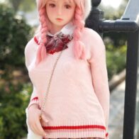 Sakura 148cm (4'10) Playful Pink Companion TPE sex doll image