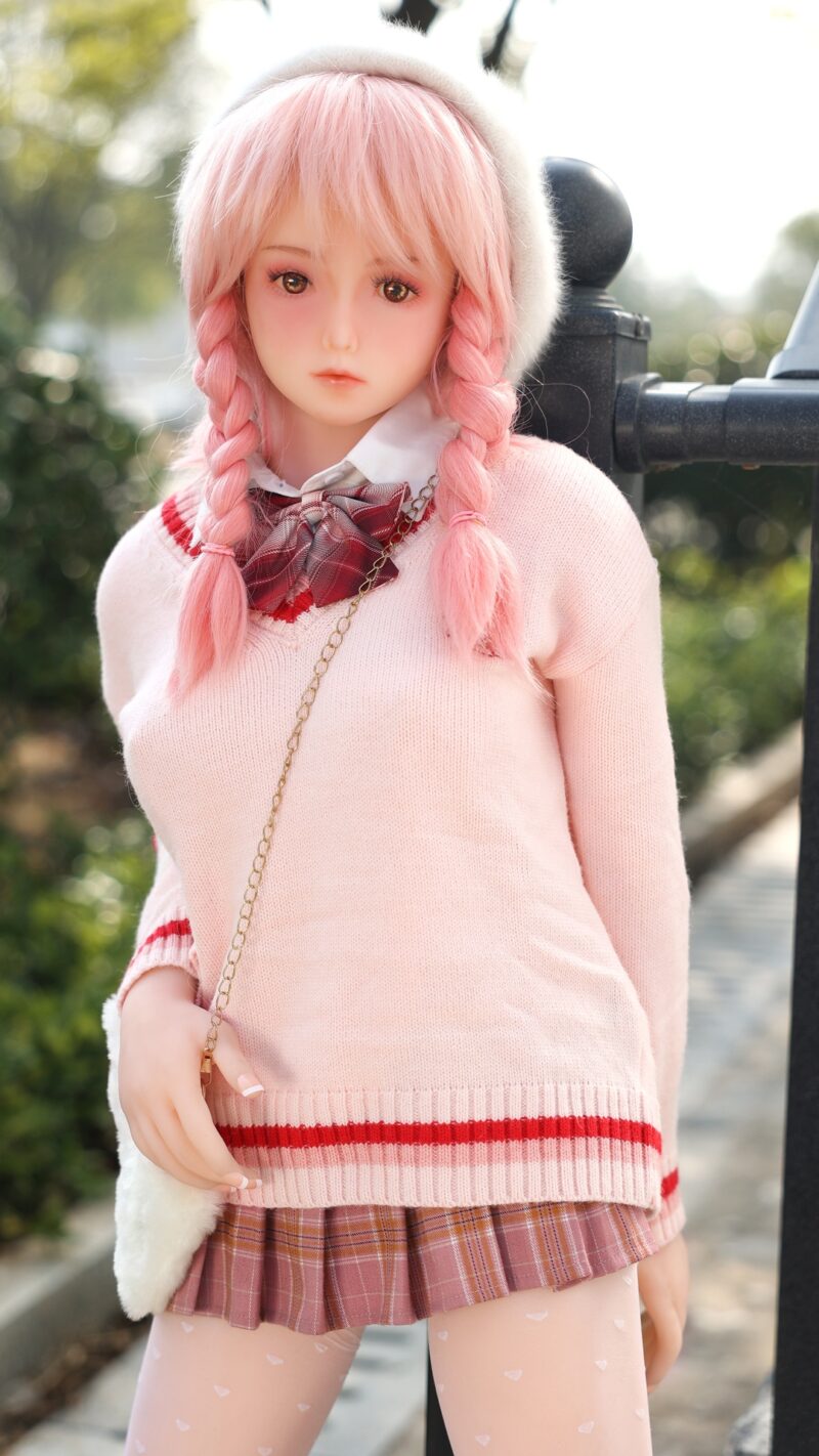 Sakura 148cm (4'10) Playful Pink Companion TPE sex doll image