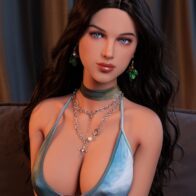 "Veronica 148cm (4'10) Lifelike Blue-Eyed Companion big bust doll image"