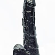 black dildo with vibration
